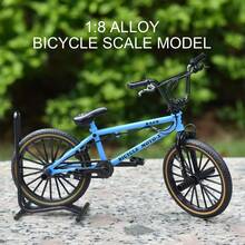 1:10 Scale Metal Bicycle Model, Bicycle Ornament Decoration, Suitable For Bedroom, Living Room, Hallway Desktop Display, Easter, Christmas Gift - Multicolor - View 3