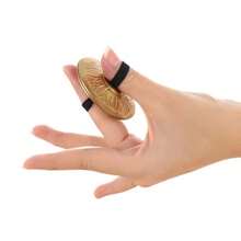 Belly Dance Finger Cymbals, Iron Finger Castanets For Dance Performance, Dance Finger Rings, Hand-Held Percussion Props, Hand Jewelry - Multicolor - View 3