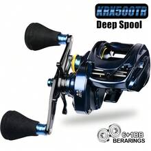 PRO BEROS PROBEROS Baitcasting Fishing Reel 6.5:1 6+1BB 20KG Max Drag Magnetic Brake Casting Reel - Multicolor - View 14