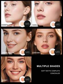 NARS Soft Matte Complete Concealer-CUSTARD-M1 - Medium With Neutral Undertones 6.2G - #CUSTARD-6.2g - View 11