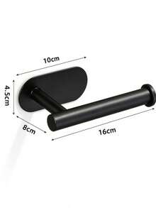 Bathroom Storage Hook Round Towel Ring Toothbrush Holder Stainless Steel Storage Hook Toilet Paper Holder Soap Dish 1pc - Multi-color - View 11