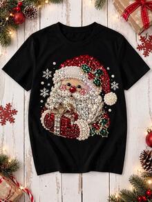 Women T-Shirts - Black - View 2