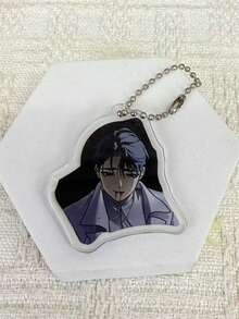 Anime Acrylic Pendant, Cute Character Display Bag Charm, Manga Merchandise, Home Decor, Room Decor, Desk Decor, Gift For Girls. - Multicolor B - View 7