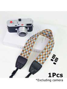 1pc Boho Paisley Jacquard Camera Strap, Wide Decompression Adjustable Neck Sling, Compatible With DSLR, Mirrorless & Film Cameras, Travel Photography Accessory - View 11