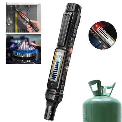 Detector de Gas , Detector Fugas Gas Natural con Alarma Sonora y Visual, Detector Gas de Propano, Metano, Butano y Gas Combustible , para Hogar y Caravana