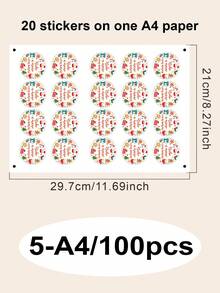 Custom Christmas Bakery Stickers, Personalized Handmade With Love Gift Labels, Festive Gingerbread Candy And Dessert Round Seals, Customized Text Stickers For Cookie Bags And Gift Wrapping, Customizable Holiday Party Favors For Family And Friends - Multicolor - View 10