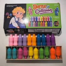20 Colorful Bottles Memory Challenge Board Game, A Matching Game That Trains Thinking And Memory, An Enlightening Exercise For Thinking And Memory. Suitable For Family Parties, Memory Competitions, And A Great Holiday Gift For Christmas - Multicolor - View 8