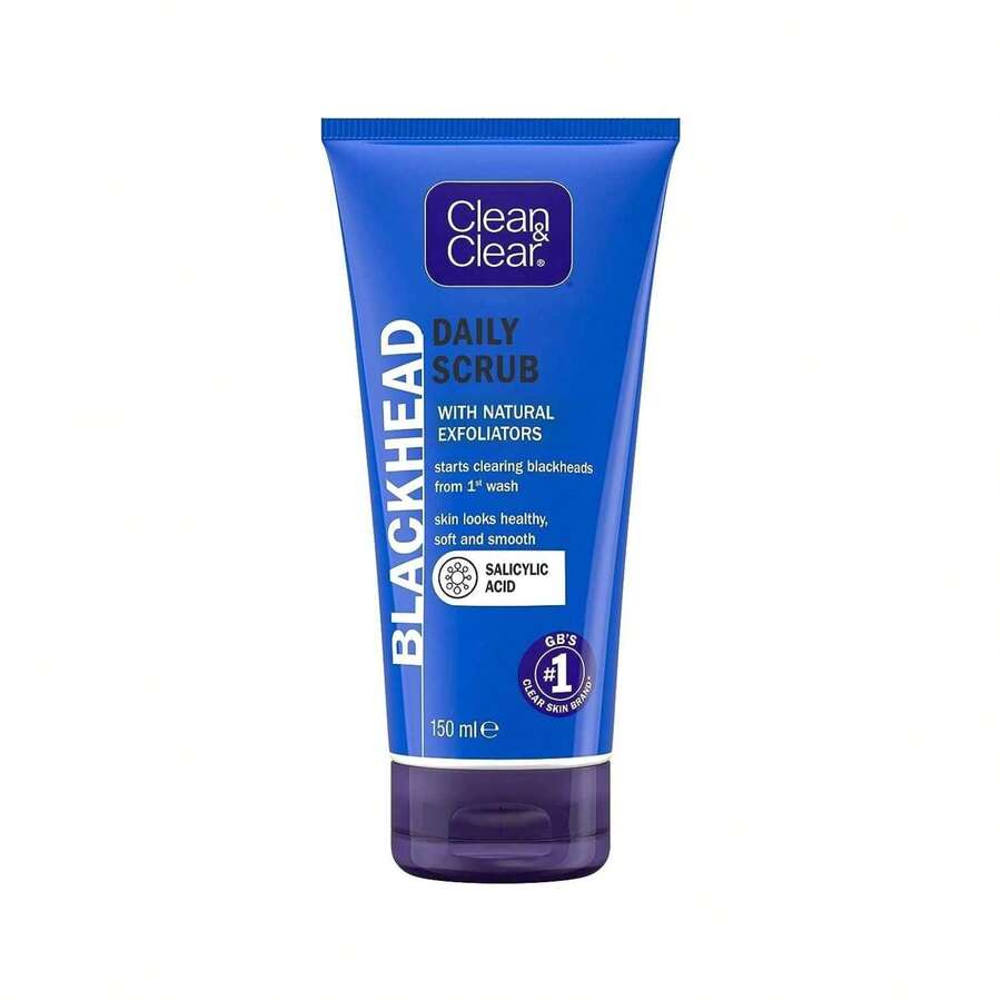 Clean & Clear Blackhead Clearing Daily Scrub, 150 Ml - Face Scrub - View 1