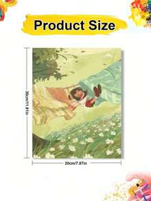 1pc Children Playing DIY Oil Painting By Numbers, Canvas Painting DIY Crafts, Adult Home Decoration, Holiday Gift. - Sets - View 11