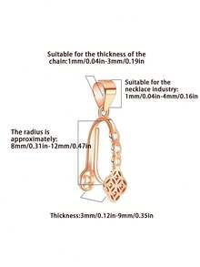 1pc New Style All-Season Jade Jadeite Large Size Detachable Peace Buckle Clip Buckle Pendant Accessory - Engraved Buckle - View 11