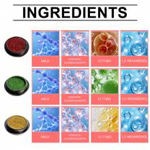 Nail Glitter Powder - Red - View 3
