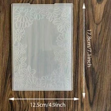 壓花夾,塑膠壓花模板,適用於卡片製作、剪貼簿、DIY紙藝手工、相簿裝飾,多種圖案可選 - MW - 查看 25