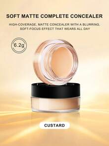 NARS Soft Matte Complete Concealer-CUSTARD-M1 - Medium With Neutral Undertones 6.2G - #CUSTARD-6.2g - View 3