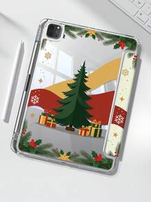 Exquisite Cute Cartoon Golden Wave Lonely Tree Gift Box Pattern Double ...