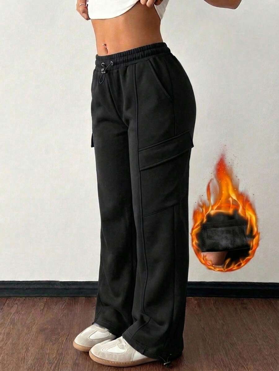 OPP´S JEANS Women Sweatpants - Black - View 1