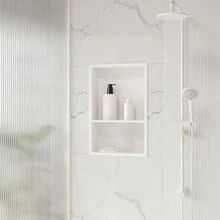 Shower Wall Coverings & Trim - White Mate - View 3