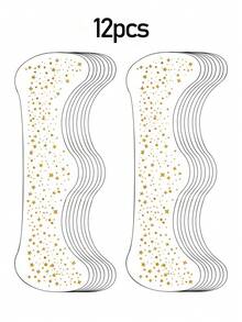 40/30/18/6pcs Glitter Freckles, Gold/Silver Temporary Face Tattoos Stickers,Halloween Makeup, Body Face Glitter For Women Girls, Country Concerts Singer Festival Rave Accessories - Multicolor - View 20