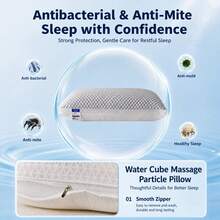 Ergonomic Neck Pillow, Even Support Sleep Pillow, Relieves Neck Pressure, Suitable For Multiple Sleeping Positions, Applicable For Airplane, Car, Bus, Train, Office, Camping And Long-Distance Flight Sleep - Cooling Pillow - View 9