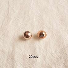 20/30pcs Heart Pearl Patch Round Shiny Small Button For Knitwear Decoration, Plastic Button For Shirt Sewing, Diy Jewelry Buckle, Headwear Buckle - Multicolor - View 20