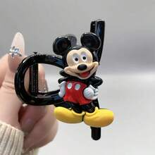 Disney 1pc Cartoon Mickey Mouse Hair Claw Clip, Large Hair Claw, Cute 3D Doll Design, Secure Non-Slip, Suitable For Half-Up / Updo Hairstyles, Versatile For Daily Commute And Outings, Fun Cartoon Accessory, Perfect Small Gift For Friends - Multicolor - View 6