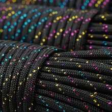 50FT Outdoor 7-Core 4mm Glowing Rope, Multi-Functional Hand-Woven Rope, Suitable For Tents, Outdoor Binding Equipment, Tent Guy Lines, DIY Woven Bracelets, Decoration, Etc. - Multicolor - View 7