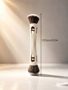 1pc Palm-Sized Portable Makeup Brush Set, 5-In-1 Dual-Head Design, Includes 10 Brush Heads, Travel-Friendly Makeup Tool Set - Multicolor - View 5