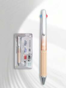 4-In-1 Multi-Color Click Gel Pens, High Pigment Neutral Ink, Smooth Writing, Quick-Drying Signature Pens - 4-in-1 Multicolor Retractable Pen - View 11