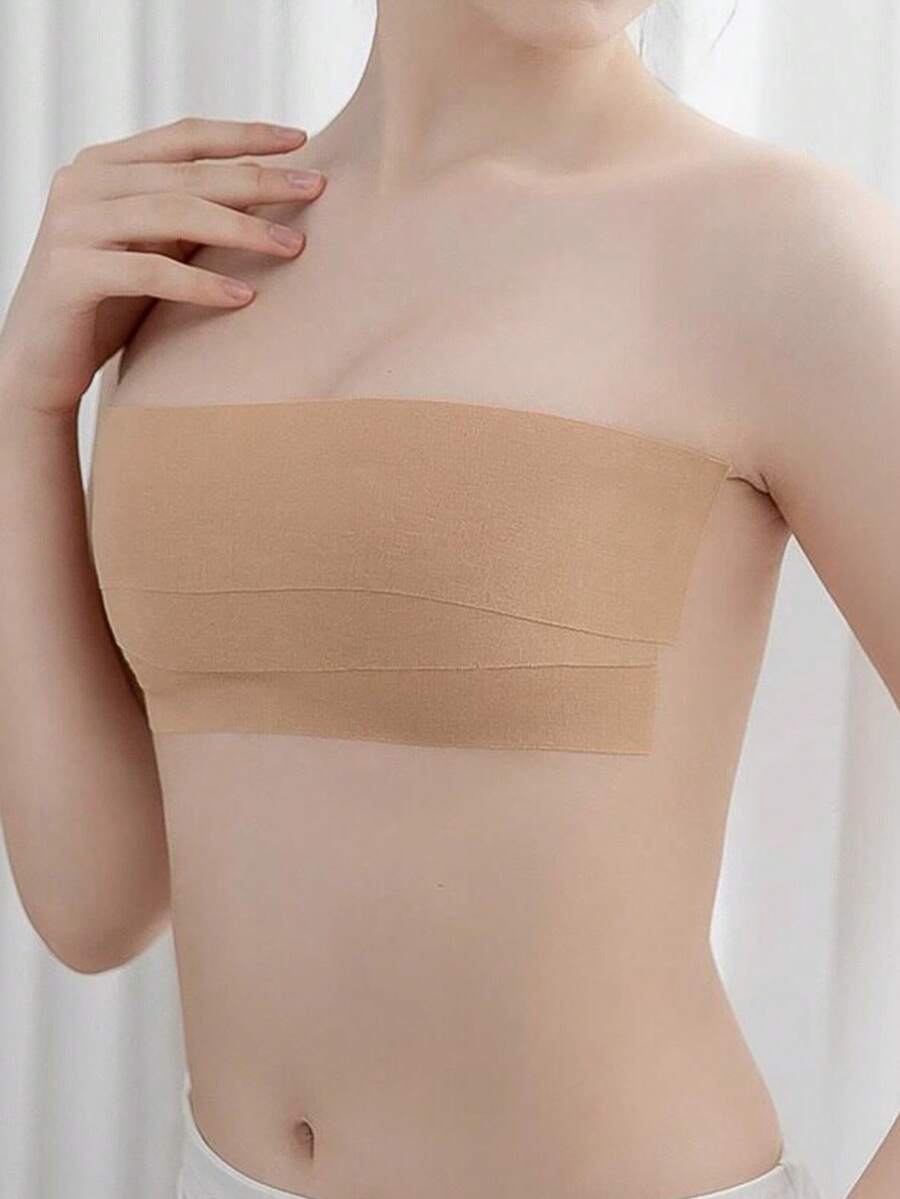 Women Boob Tape Invisible Breast Lift Tape Self Adhesive Strapless Body Tape Anti-Exposure For Wedding Halloween Lingerie Accessories Travel - Multicolor - View 1