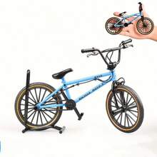 1:10 Scale Metal Bicycle Model, Bicycle Ornament Decoration, Suitable For Bedroom, Living Room, Hallway Desktop Display, Easter, Christmas Gift - Multicolor - View 6