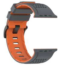 1PC Soft Breathable Adjustable Silicone Replacement Strap Compatible With Apple Watch Ultra 3 Ultra 2 SE 11 10 9 8 7 44 45 49mm - 42/44/45/46/49mm - View 9