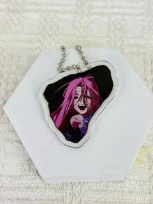 Anime Acrylic Pendant, Cute Character Display Bag Charm, Manga Merchandise, Home Decor, Room Decor, Desk Decor, Gift For Girls. - Multicolor B - View 4