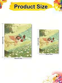 1pc Children Playing DIY Oil Painting By Numbers, Canvas Painting DIY Crafts, Adult Home Decoration, Holiday Gift. - Sets - View 4
