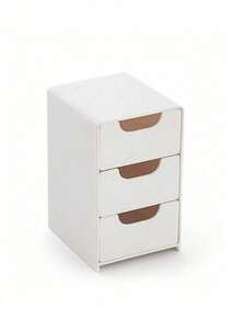 Mini Desktop Drawer Storage Box With Cute Clouds Pattern Decoration, Drawer Design,Hair Clip Storage Box, Plastic Multi-Layer Jewelry And Cosmetics Storage Box,Suitable For Dressing Table, Bedroom, Office, Suitable For Storing Daily Necessities - Multicolor - View 14