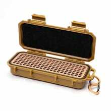 1pc .22LR Portable Ammo Box, 140 Rounds Capacity, Reinforced Plastic Material To Prevent Shaking, With Silent Foam And Aluminum Alloy Clip, Sealed Structure, Convenient For Hunting Carry, Suitable For Backpack And Pocket - Multicolor - View 7