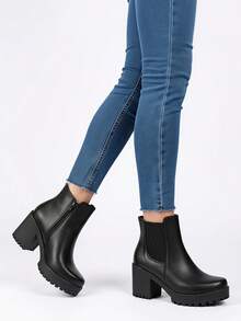 Women Ankle Boots & Booties - P. Negro - View 3