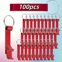 10/30/50/100pcs Customized Engraved Metal Bottle Opener Keychain - Can Engrave Name Or Text, Bulk Boxed, Perfect For Wedding, Birthday, Company Gift And Party Favor; Customizable - Multicolor - View 19