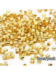 500/1000/2000pcs 2mm Spacer Beads - Durable And Versatile, Suitable For DIY Necklace And Bracelet Jewelry Making, Convenient Handmade Experience - Positioning Beads - View 17