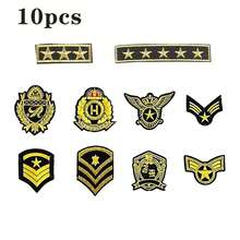6/10pcs Camouflage DIY Embroidery Patches Decorative Appliques For Clothing, Jackets, Hats, Backpacks, Jeans - Iron-On / Sew-On Outdoor Functional Style Badges - Multicolor - View 14