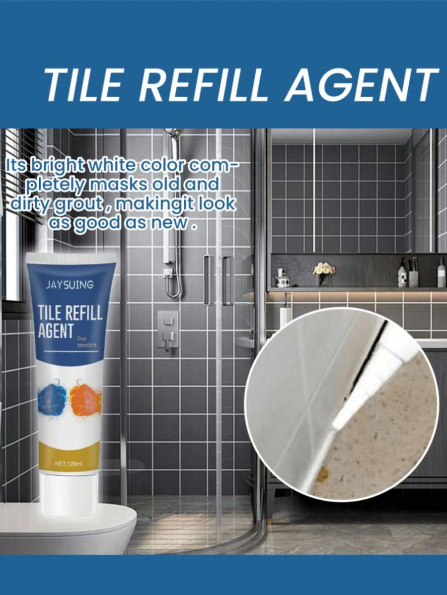 JAYSUING Waterproof And Mold-Resistant Tile Grout Sealer For Home Kitchen And Bathroom, Suitable For Tile Joints, Patio, Bathroom, Ideal Gift For Friends And Family (Randomly Shipped New And Old Models) - Multicolor - View 1