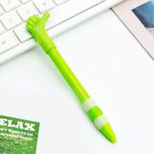 Funny Gesture Click Ballpoint Pen, Thumb-Shaped Ballpoint Pen - A - View 6