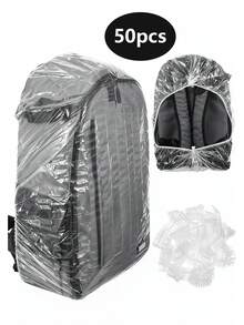 30/50 buah Penutup Hujan, Cocok untuk Ransel, Penutup Hujan Ringan Sekali Pakai dengan Perlindungan Elastis, Dirancang untuk Ransel Berkapasitas 3,96 hingga 10,57 Galon, Sempurna untuk Aktivitas Luar Ruangan seperti Mendaki, Bersepeda, Berkemah, dan Bepergian - MultiWarna - View 12