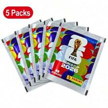 FIFA Paper Box Sticker Set, Paper Material, Random Football Star Stickers, Authentic Panini Collectible Cards, Sports Niche Style Hobby Collection Supplies - Multicolor - View 12