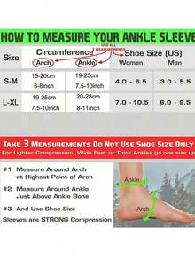 1 Pair Sport Compression Socks,Unisex Elastic Compression Open-Toe Heel Socks,Unisex Outdoor Sports Compression Socks,20-30 MmHg Foot Compression Sleeves For Ankle/Heel Support, Increase Blood Circulation,For Daily Wearing And Outdoor Activities - Multiple Styles - View 7