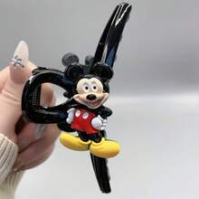 Disney 1pc Cartoon Mickey Mouse Hair Claw Clip, Large Hair Claw, Cute 3D Doll Design, Secure Non-Slip, Suitable For Half-Up / Updo Hairstyles, Versatile For Daily Commute And Outings, Fun Cartoon Accessory, Perfect Small Gift For Friends - Multicolor - View 7