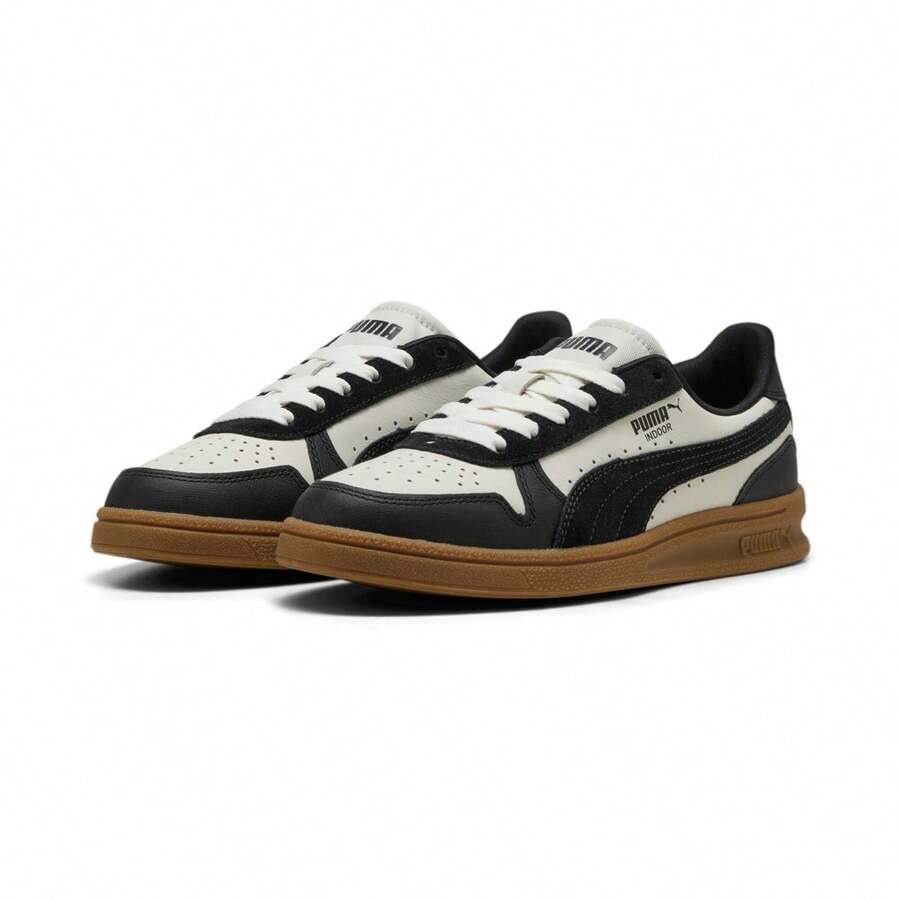 Puma Spring/Autumn Women's Retro Classic Sports Shoes, Lightweight Casual Sneakers, Board Shoes 40046401 - Black/Frosted White - View 1