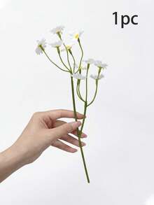 1/4/6/10pcs 10.63 Inch Artificial Daisy Bouquet, Fresh And Soothing, Suitable For Handheld Flower Basket, Mother's Day, Wedding Season, Back To School Season, Picnic Photo Backdrop And Teen Bedroom Desktop Decoration - Multicolor - View 13