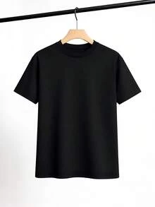 Women T-Shirts - Green + Red + Black - View 4