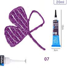 3D Embossed Outline Pen, Suitable For Glass, Ceramic, Textiles, 1mm/4mm Fine Tip Metal Paint Pen, 24 Colors, Natural Drying Without Baking, Waterproof Handmade Paint, 20ml Glass Paint Bottle, DIY Hand-Painted Wine Glass, Ceramic, Metal, Acrylic, Outline Pen - Single Piece - View 29