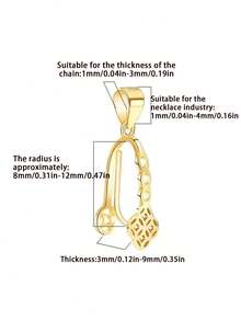 1pc New Style All-Season Jade Jadeite Large Size Detachable Peace Buckle Clip Buckle Pendant Accessory - Engraved Buckle - View 10