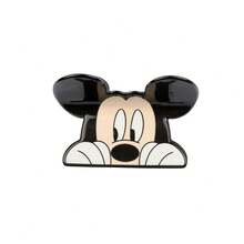 Disney 1pc Cartoon Design Hair Claw, Large Hair Claw, Classic Cartoon Image Design, Strong Grip Anti-Slip, Suitable For Updo And Half-Up Hairstyles, Daily Outings, Photo Matching, Fun And Cute Girl Hair Accessory, Cartoon Large Hair Claw, Classic Black And Red Color Scheme, 3D Cartoon Print, Secure And Non-Slip, Updo Tool, Internet Celebrity Style Atmosphere Hair Accessory, Versatile For Daily Wear - Multicolor - View 7